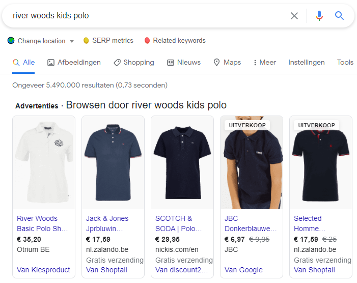 Image CX river woods kids polo
